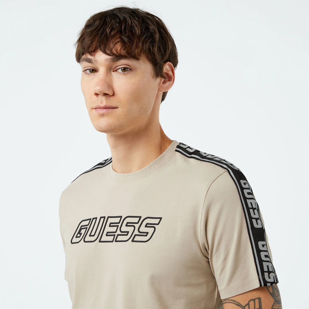 GUESS Arlo Cn T-Shirt Ανδρικό T-Shirt - 3