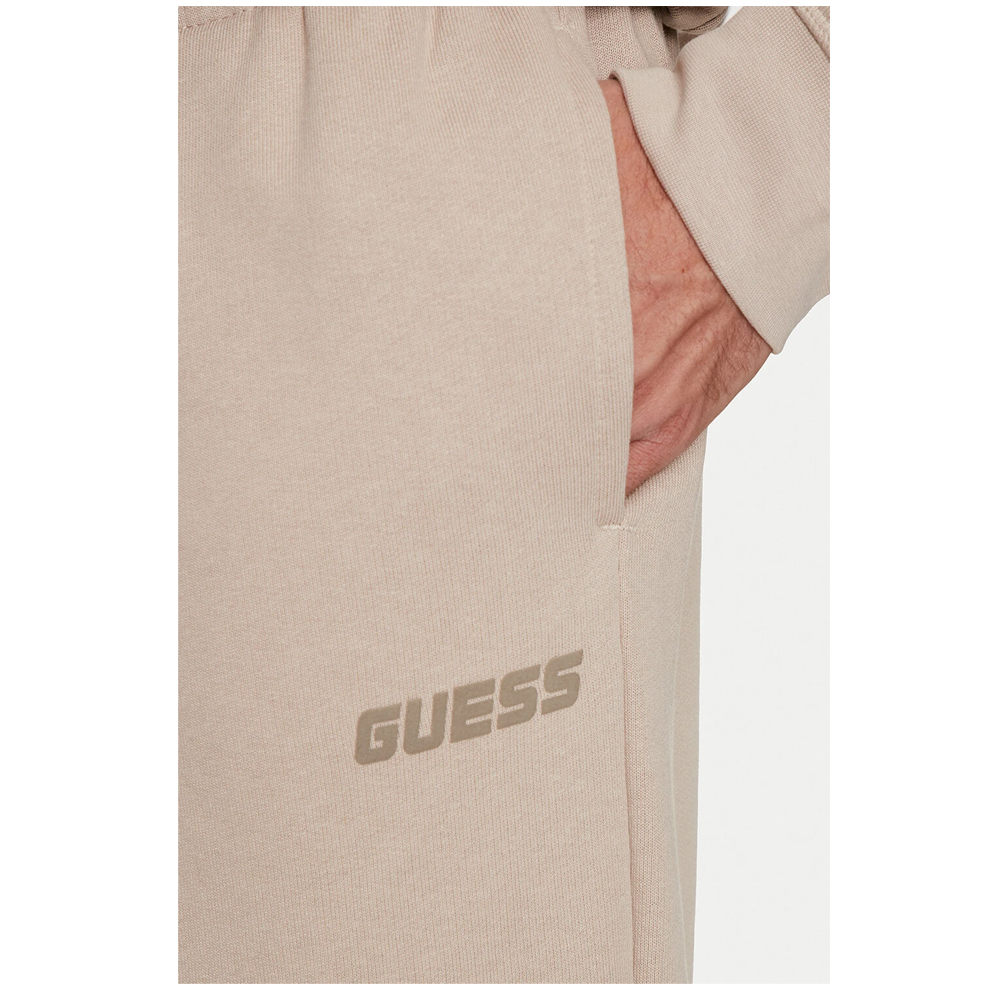 GUESS Emis Cuffed Pant Cotton-Poly Recycled Unbrushed Ανδρικό Παντελόνι Φόρμας - 4