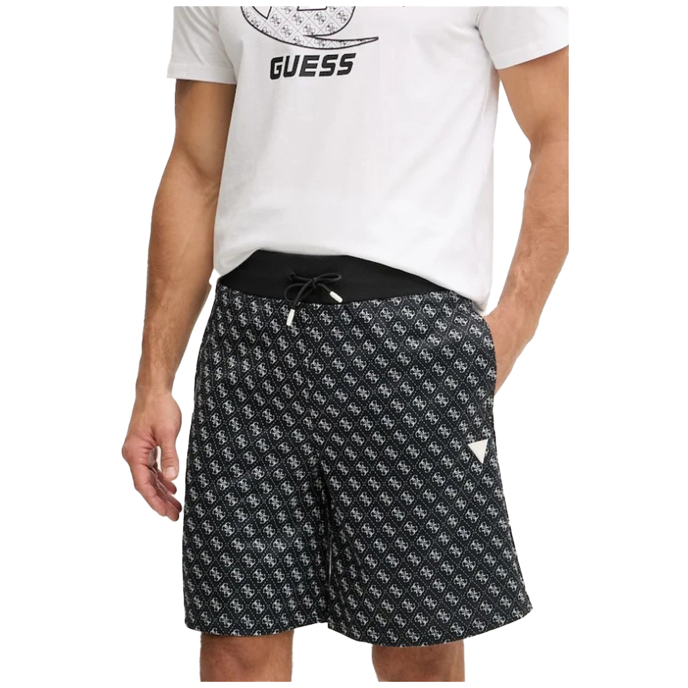 GUESS New Korbin Short Ανδρική Βερμούδα - Μαύρο
