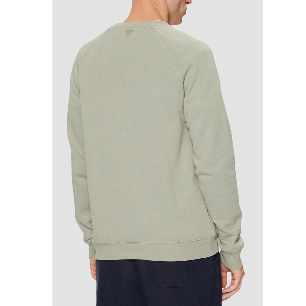 GUESS New Aldwin Cn Sweats Ανδρικό Φούτερ με λογότυπο μπροστά - 2