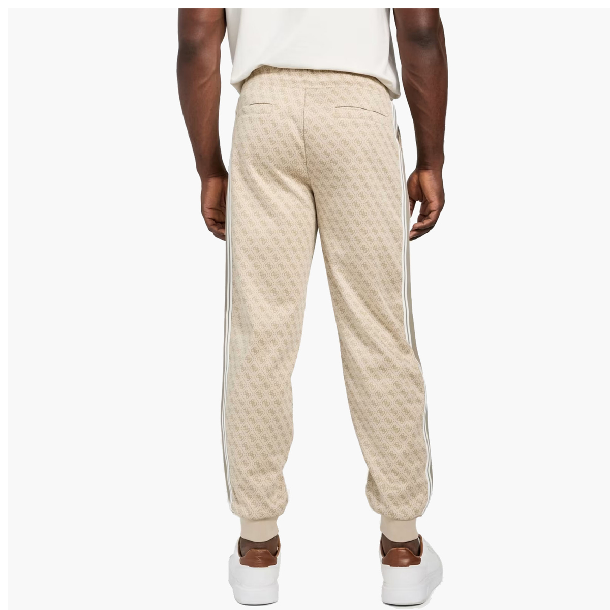 GUESS Parimo 4G Cuffed Pant Ανδρικό Παντελόνι Φόρμας - 3