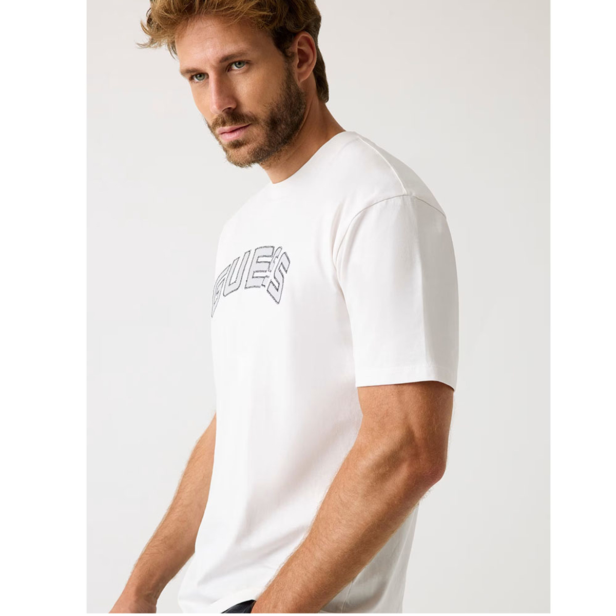 GUESS Shingo CN T-Shirt Ανδρική Κοντομάνικη Μπλούζα - 4