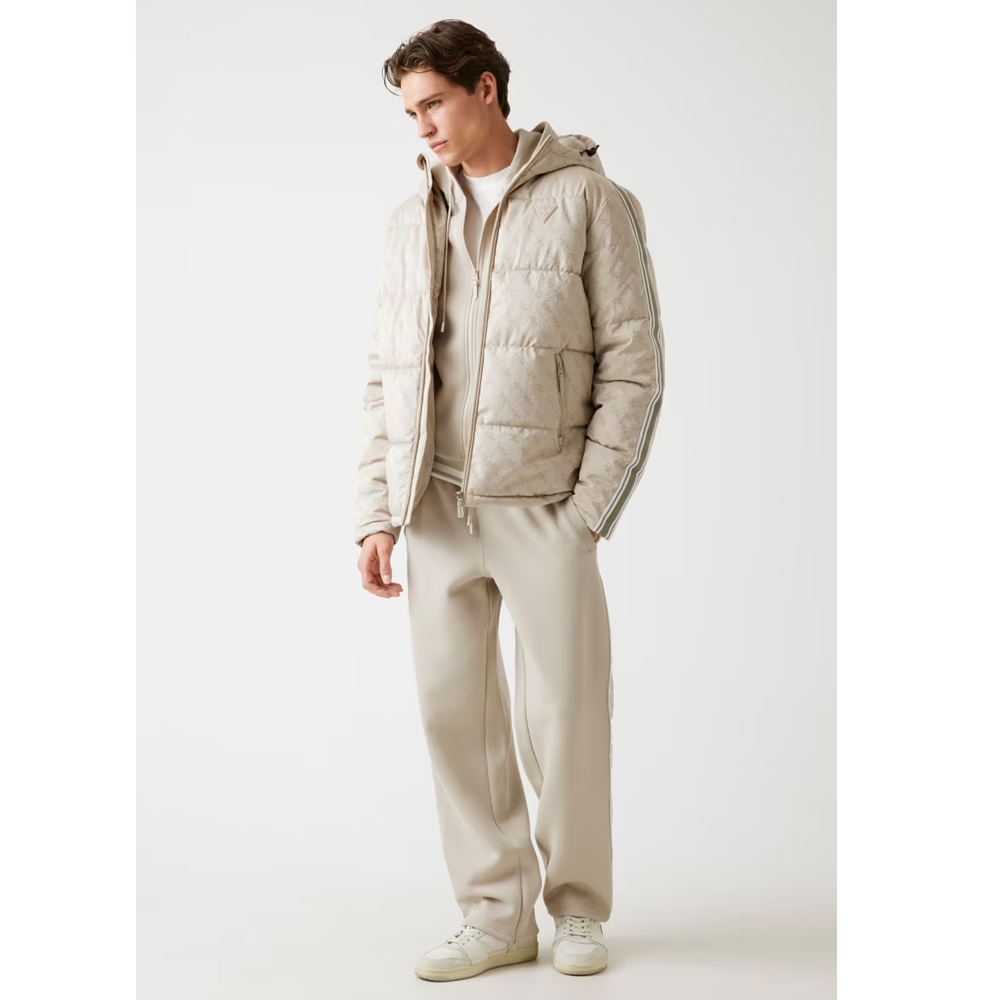 GUESS Fusco 4G Padded Jacket  Ανδρικό Μπουφάν με κουκούλα - 4