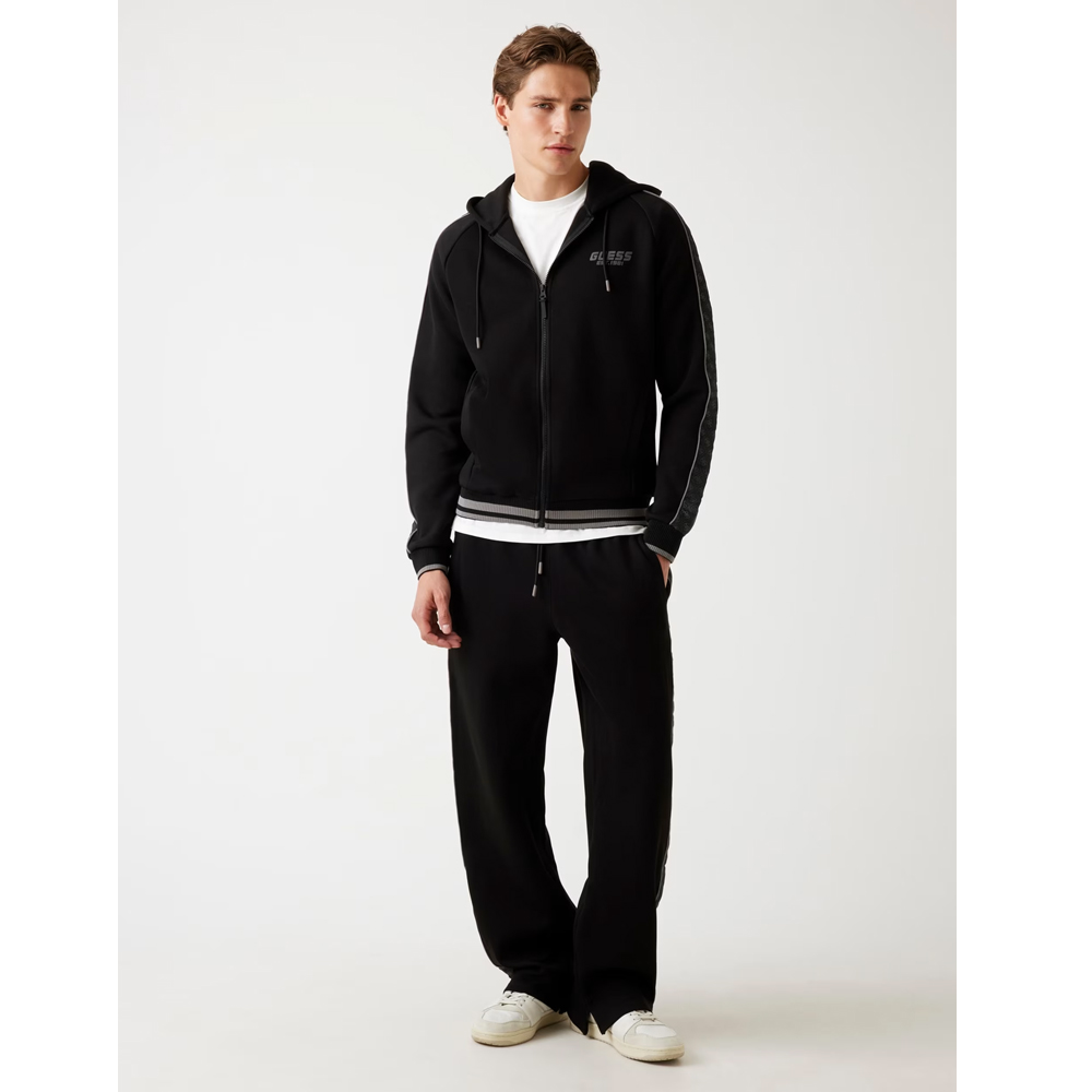 GUESS Finlo Zipped Hoodie  Sweatshirt Ανδρική Ζακέτα με κούκουλα - 4