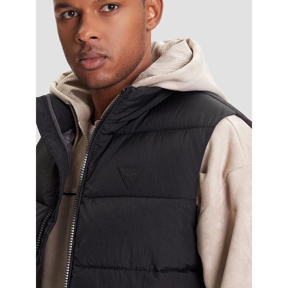 GUESS New Rohan Quilted Vest Ανδρικό Αμάνικο Μπουφάν - 3