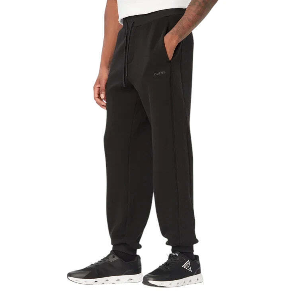 GUESS Kenneth Cuffed Jogger Ανδρικό Παντελόνι Φόρμας - Μαύρο