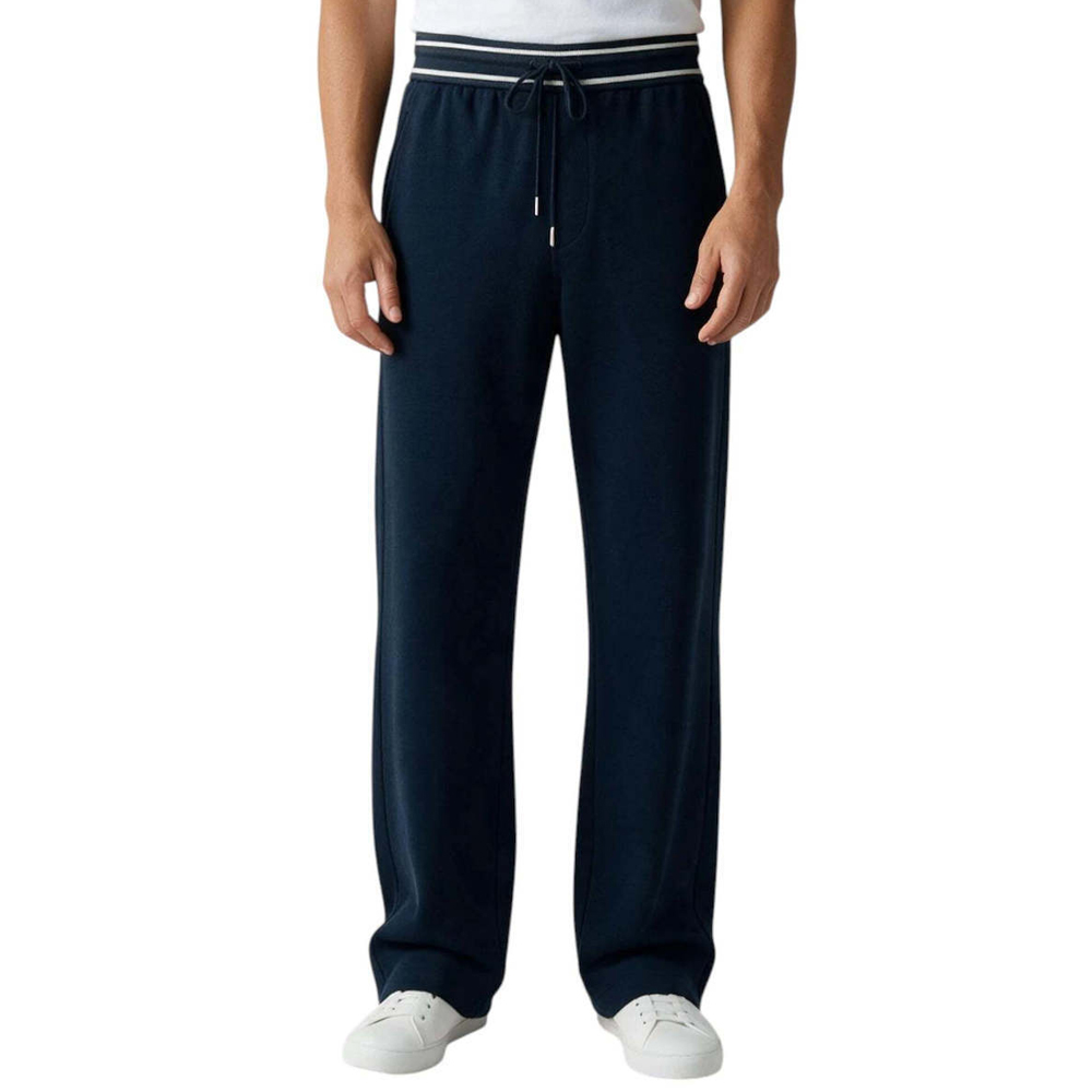 GUESS Wallace Straight Leg Pants Ανδρικό Παντελόνι Φόρμας - Μπλε