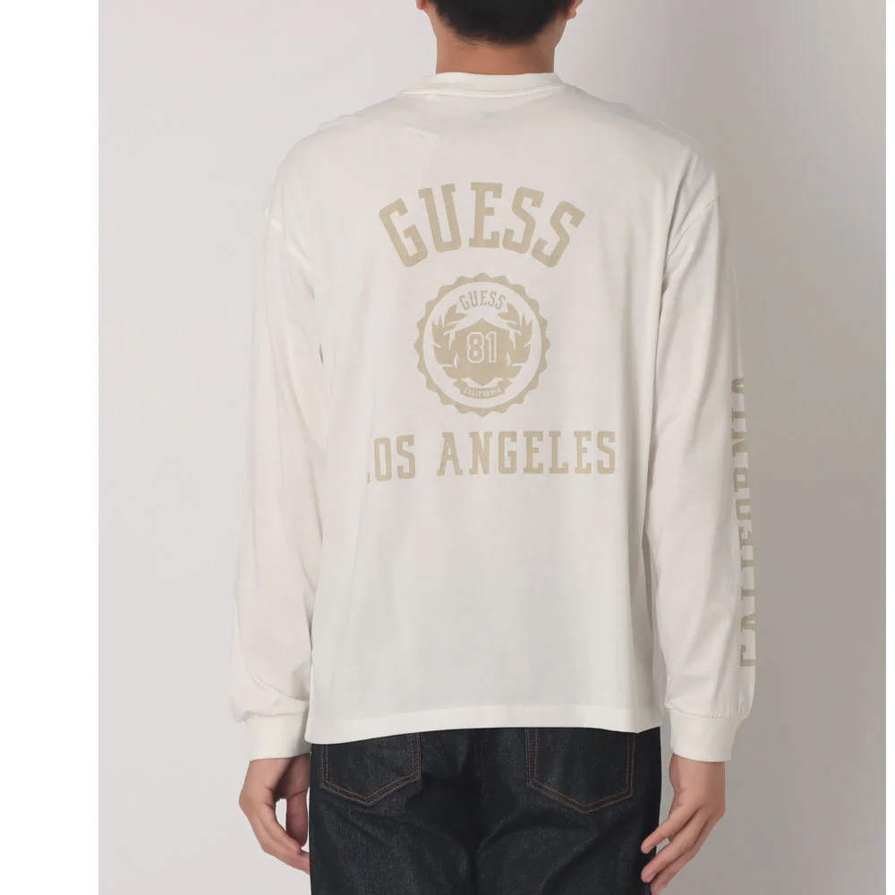GUESS Bernard Long Sleeve T-Shirt Ανδρική Μακρυμάνικη Μπλούζα - 2