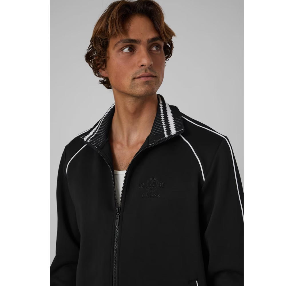 GUESS Edwin Full - Zip Sweatshirt Ανδρική Ζακέτα - 3
