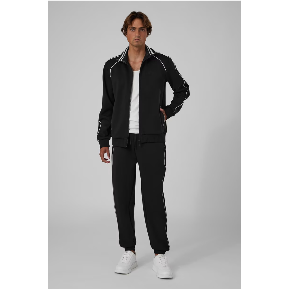 GUESS Edwin Full - Zip Sweatshirt Ανδρική Ζακέτα - 4