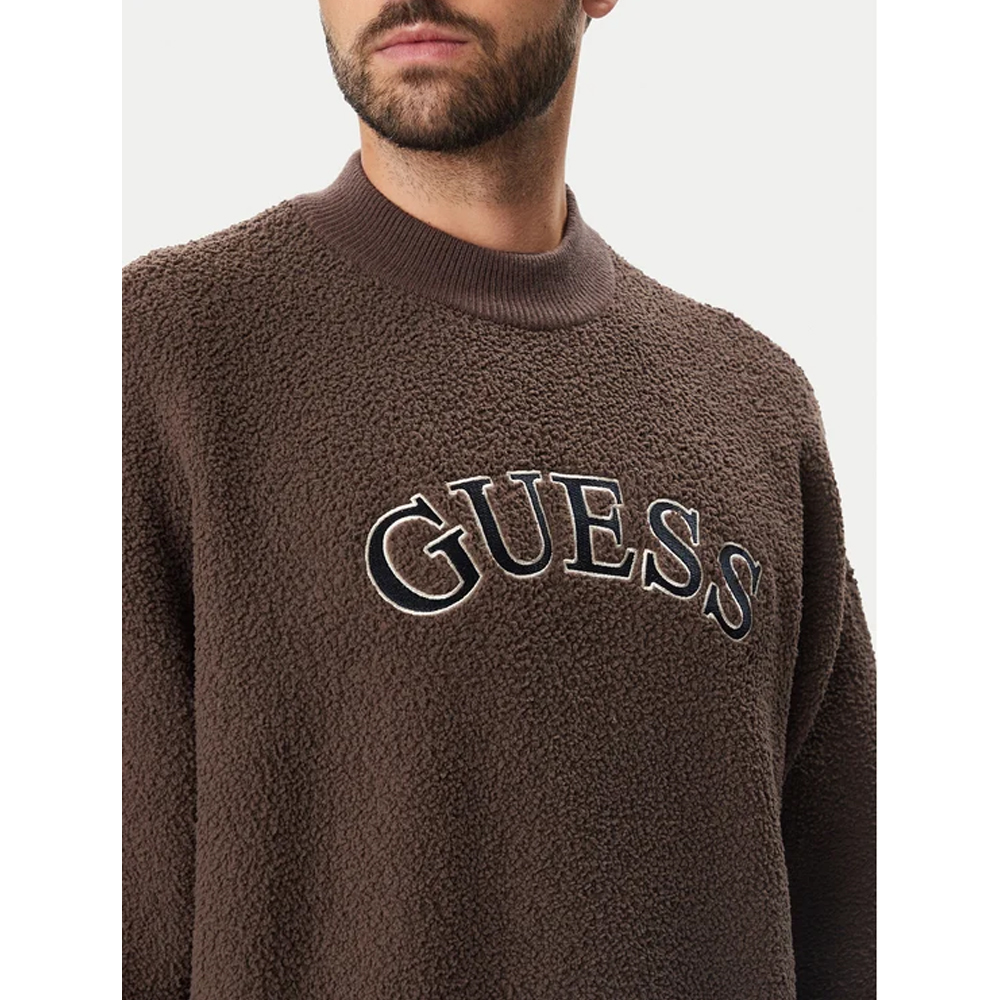 GUESS Macon Boucle Sweatshirt Ανδρικό Φούτερ  - 3