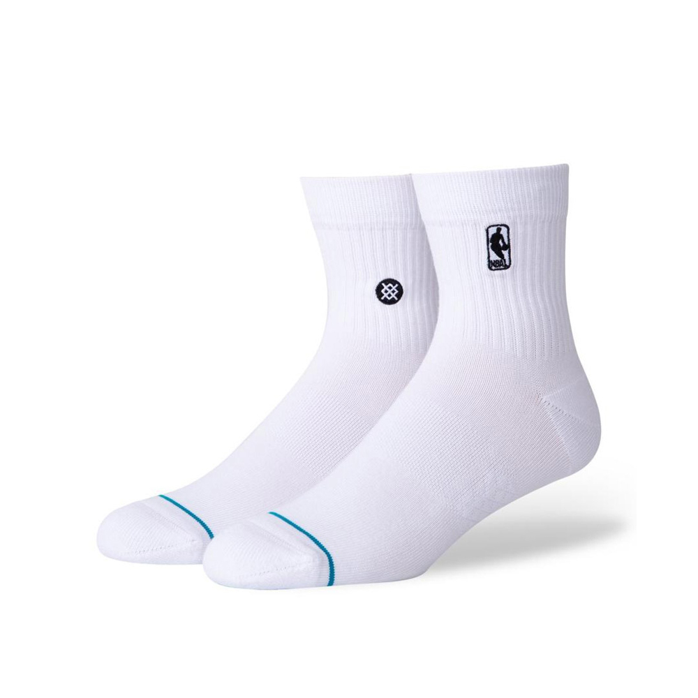 STANCE Logoman St Qtr Unisex Κάλτσες - Λευκό