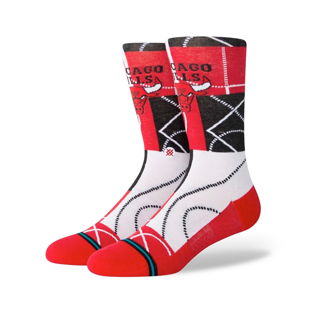 STANCE Zone Chicago Bulls Unisex Κάλτσες - Κόκκινο