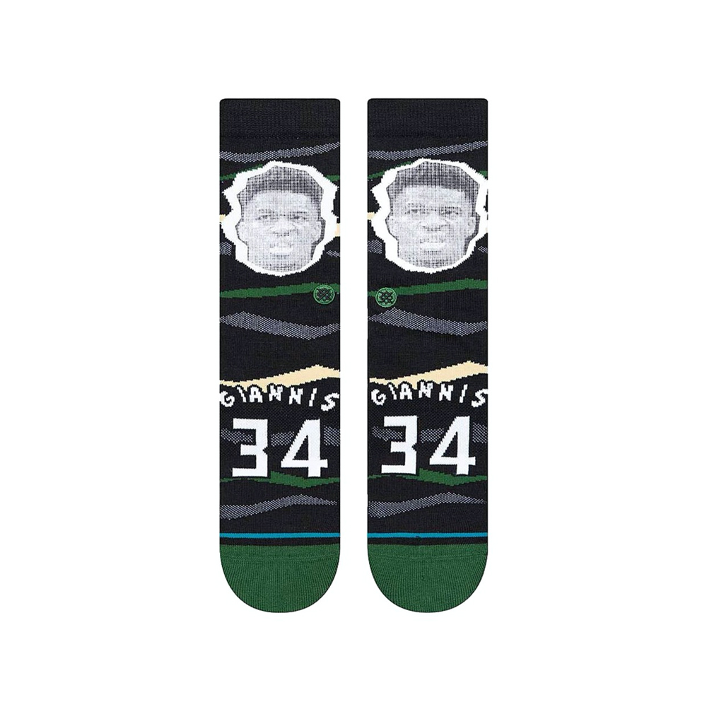 STANCE Faxed Giannis Antetokounmpo Unisex Κάλτσες - 2
