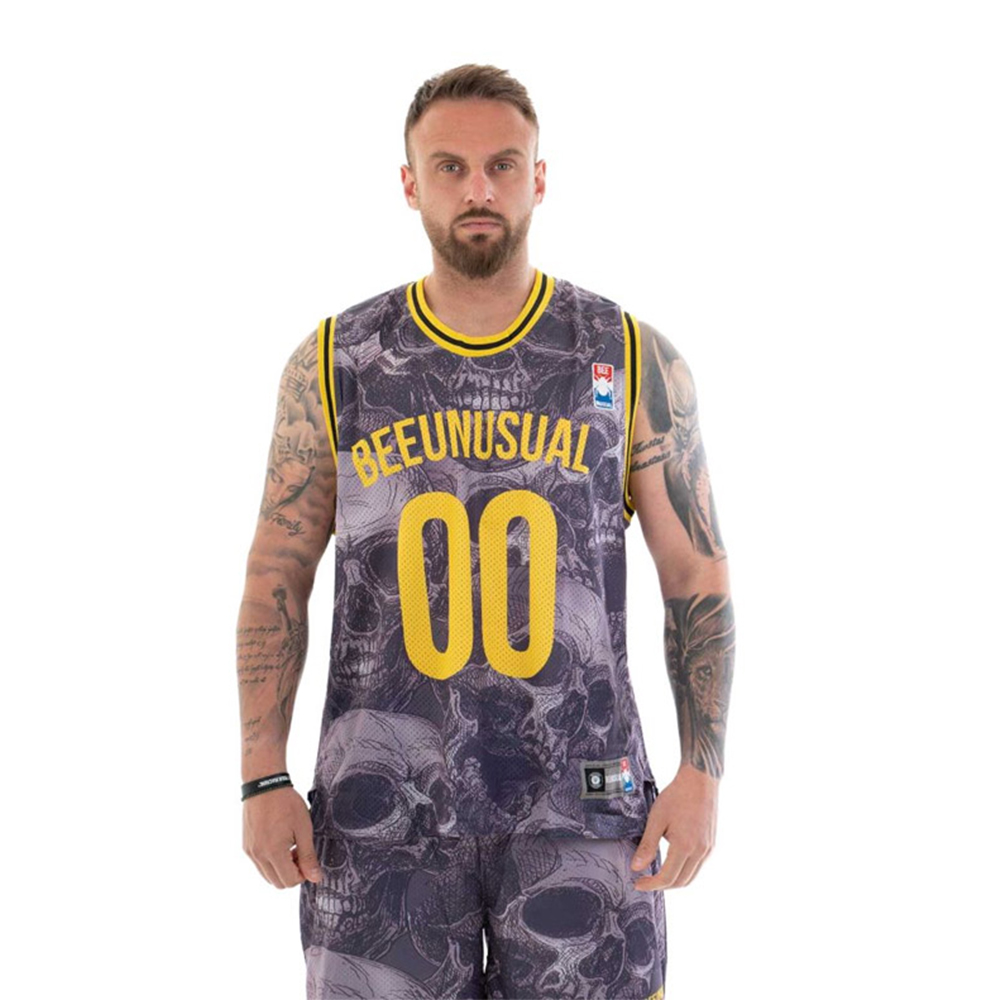 BEE UNUSUAL What You Are Basketball Jersey Top Μπλούζα Αμάνικη Ανδρική - Μωβ