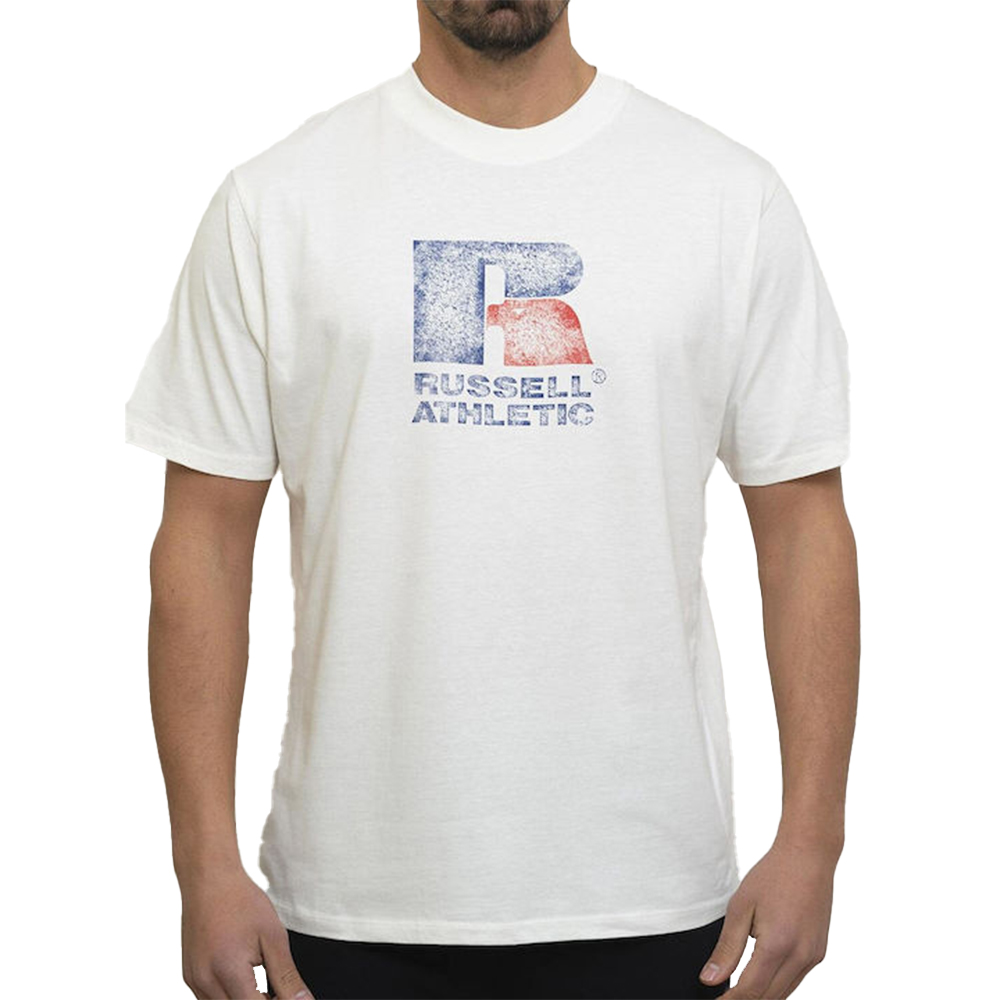 RUSSELL ATHLETIC Skepta Short Sleeve Crewneck Tee Ανδρικό T-Shirt - Λευκό