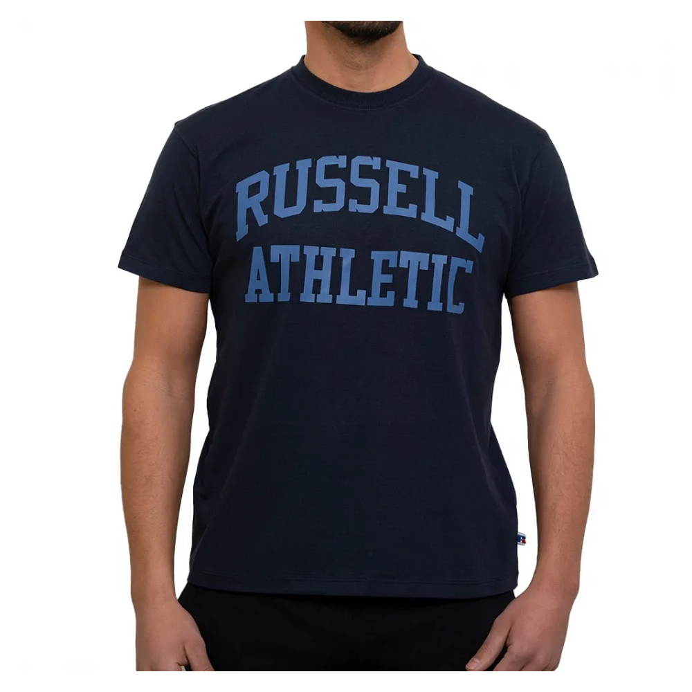 RUSSELL ATHLETIC Iconic Short Sleeve Tee Ανδρικό T-Shirt - Μπλε