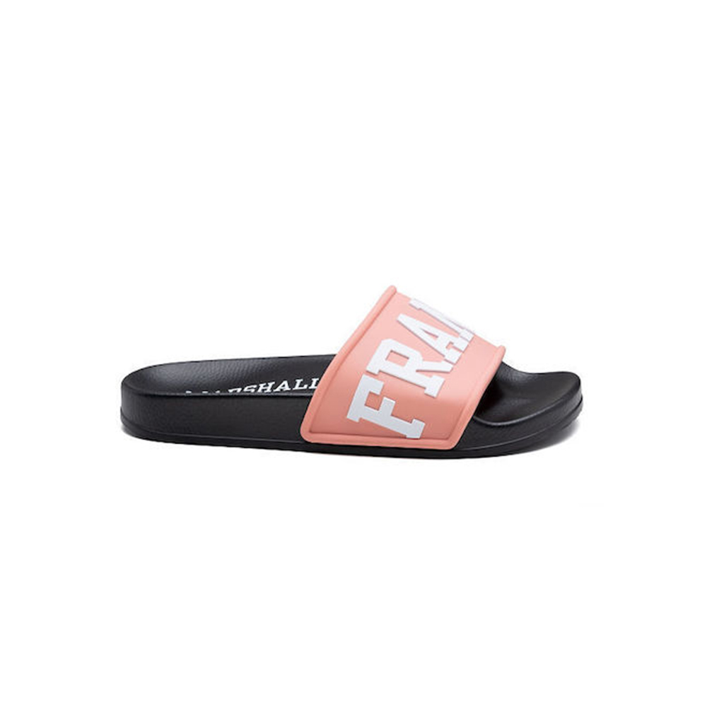 FRANKLIN & MARSHALL Slipper Double Slides Unisex Παντόφλες - Πορτοκαλί