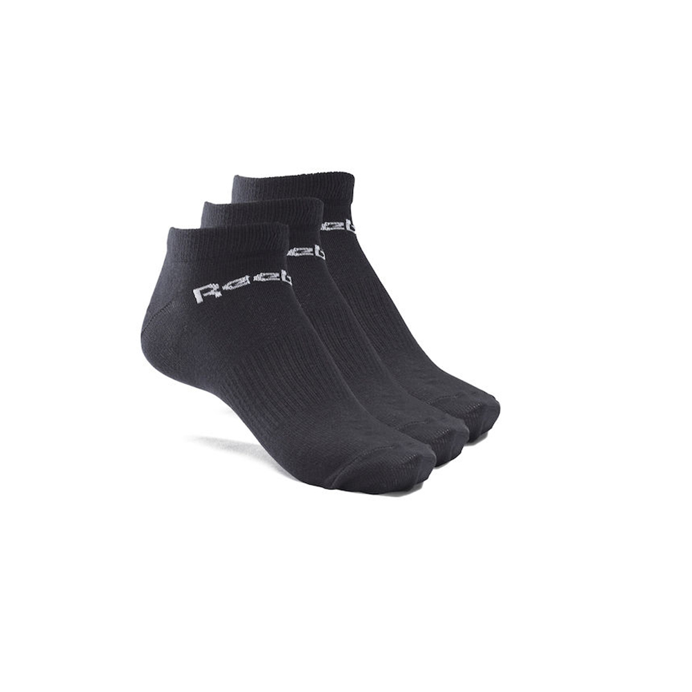 REEBOK Sports Active Core Αθλητικές Κάλτσες Unisex 3 Ζεύγη - Μαύρο