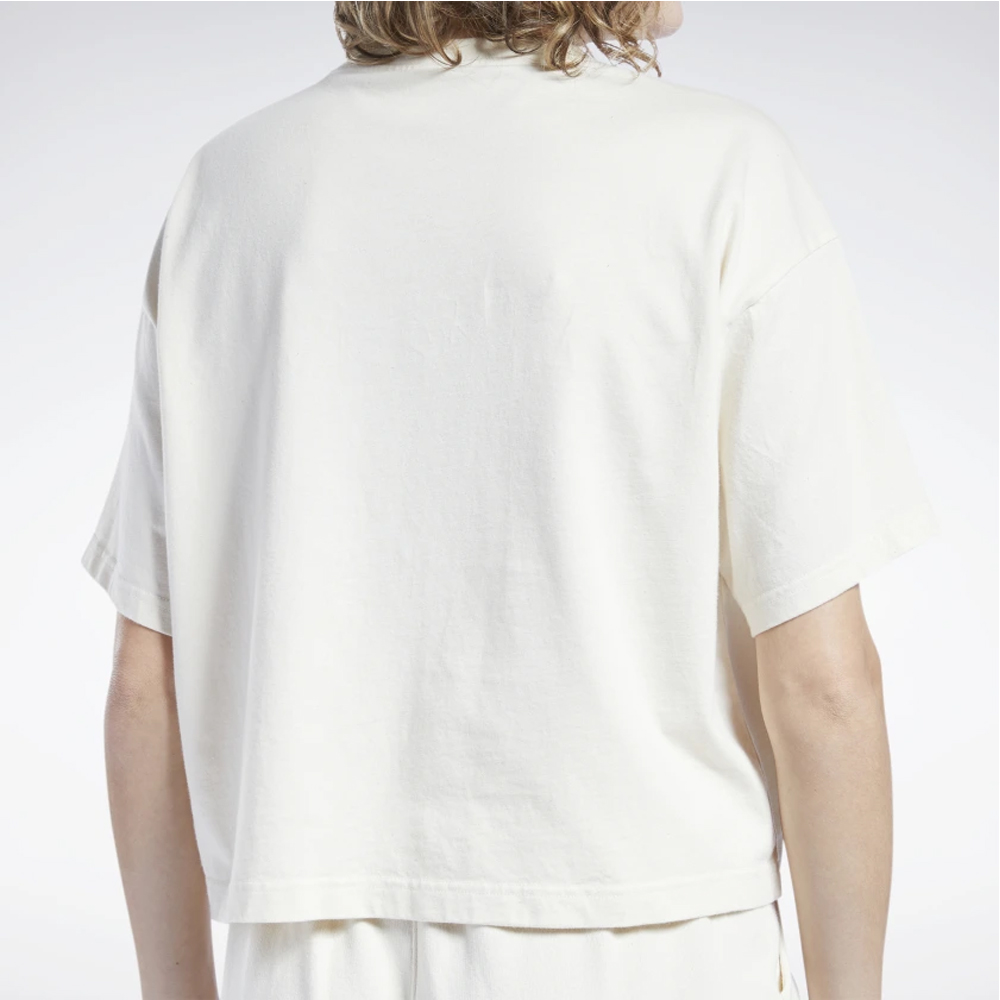 REEBOK Classics Natural Dye Cropped T-Shirt Γυναικεία Crop Μπλούζα  - 5