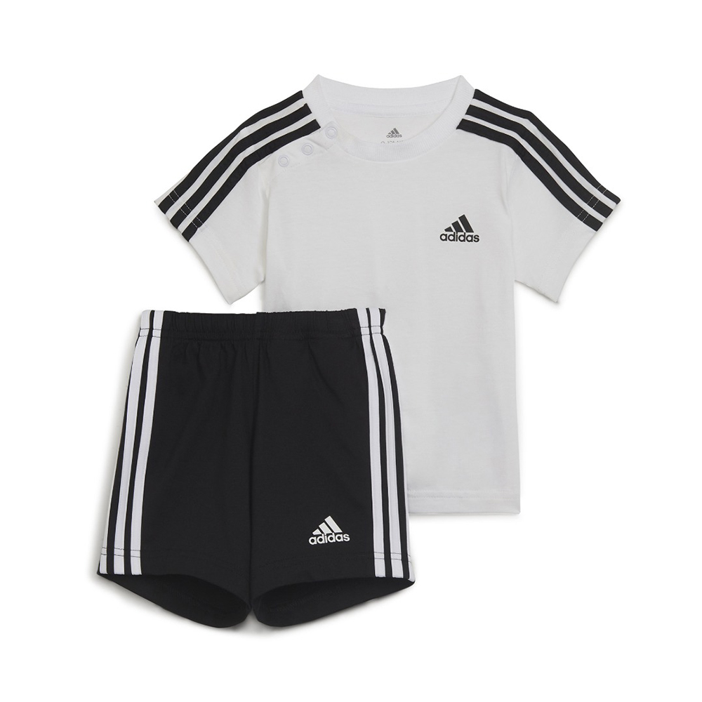 ADIDAS Infant 3-Stripes Sport Set Παιδικό Σετ - Λευκό
