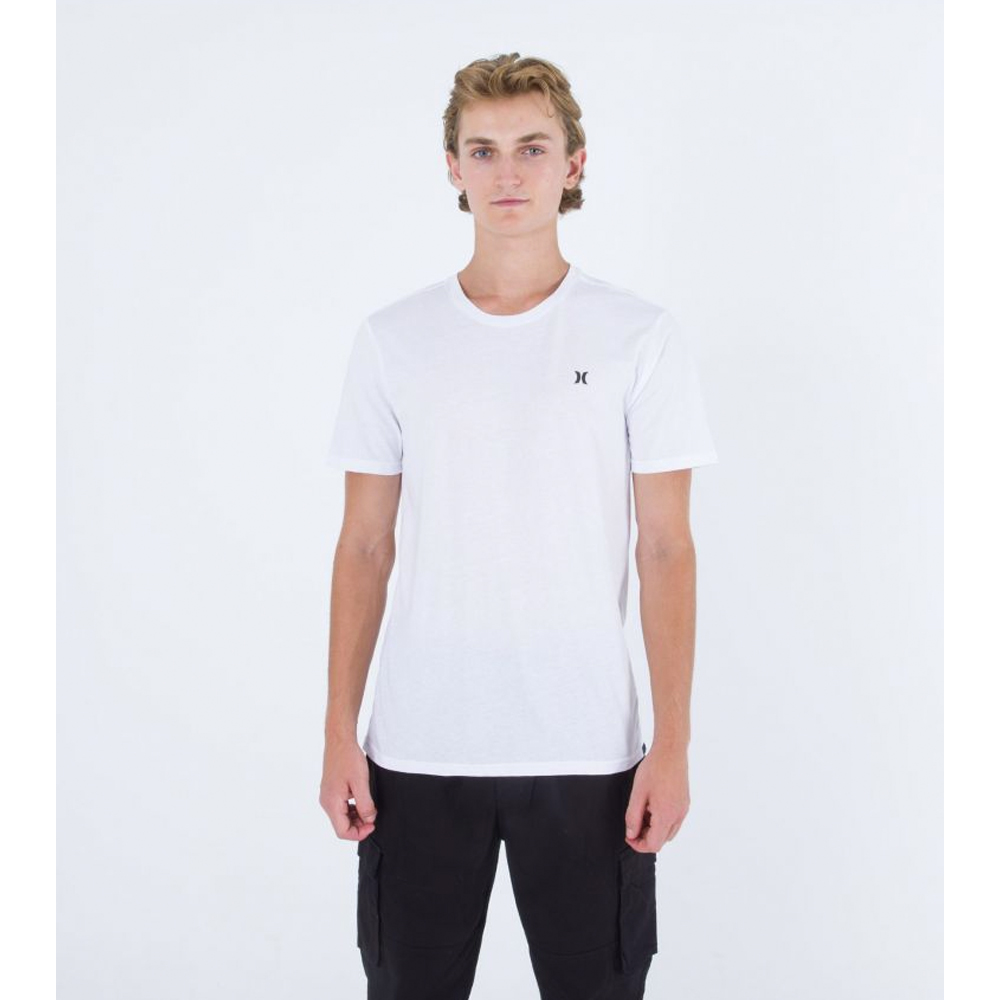 HURLEY T-Shirt short sleeve men - H2O Dri icon Ανδρικό Κοντομάνικο Μπλουζάκι  - Λευκό
