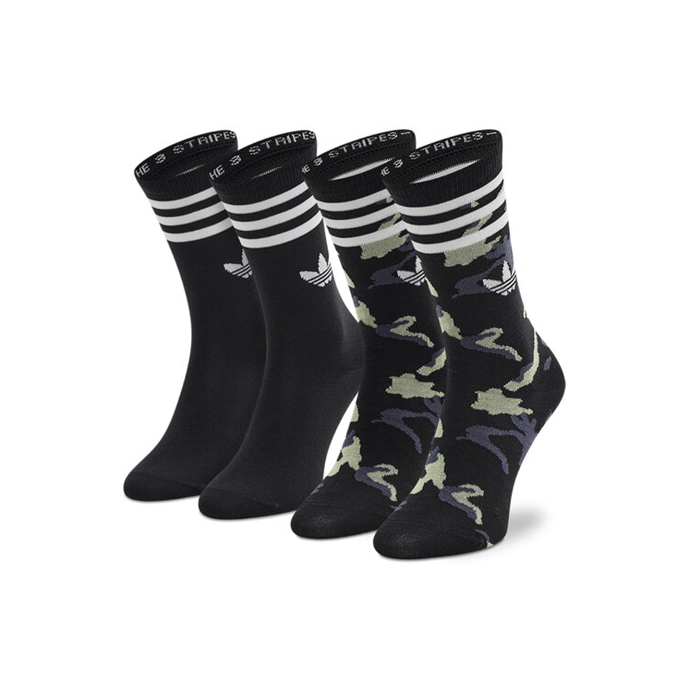 ADIDAS ORIGINALS Camo Crew Socks 2 pairs Unisex Κάλτσες 2 ζεύγη - 4