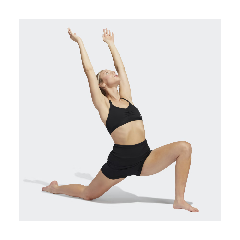 ADIDAS Yoga Essentials Light-Support Bra Γυναικείο Αθλητικό Μπουστάκι - 4