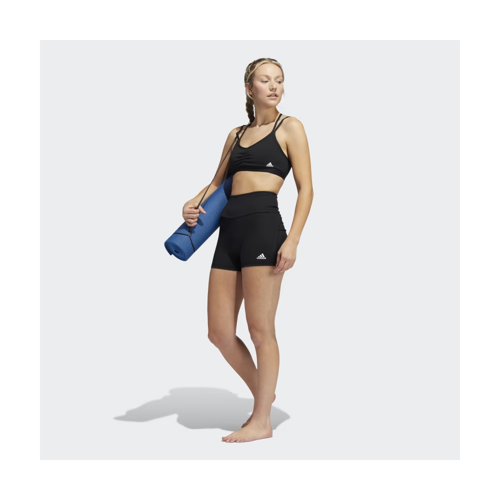 ADIDAS Yoga Essentials Light-Support Bra Γυναικείο Αθλητικό Μπουστάκι - 5