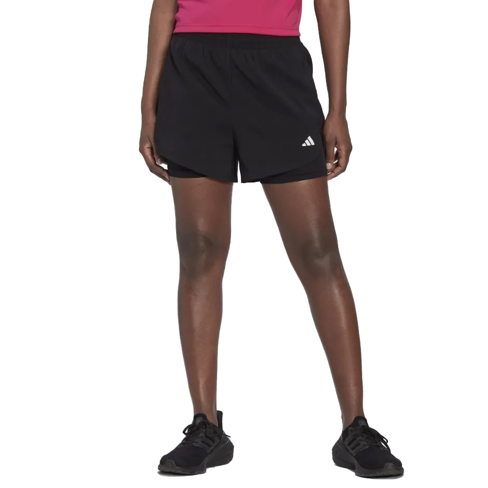 ADIDAS W Min 2in1 Shorts Γυναικείο Αθλητικό Σορτς - Μαύρο