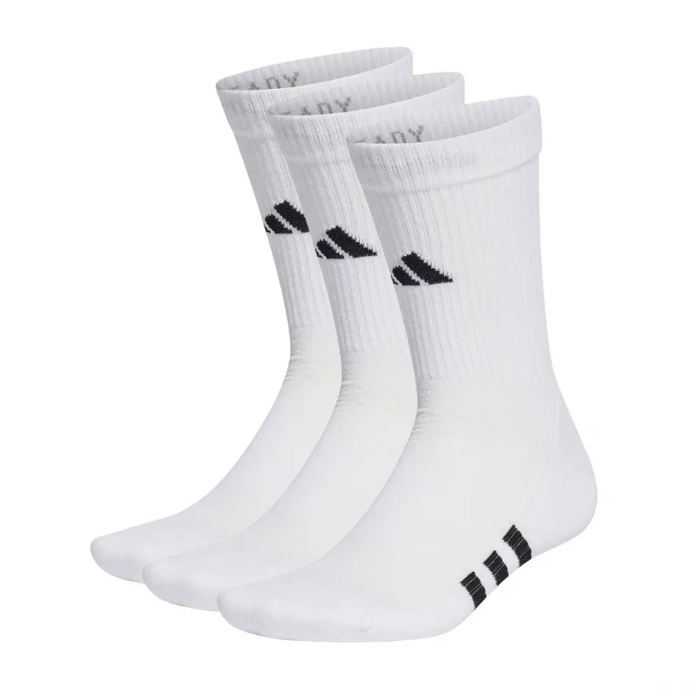 ADIDAS Performance Cush Crew Running Κάλτσες 3 Ζεύγη - Λευκό