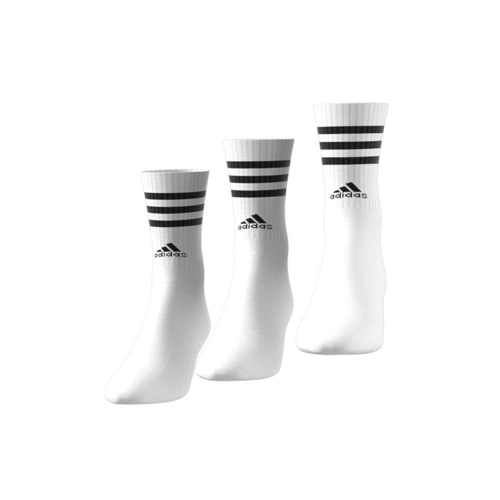 ADIDAS 3-stripes Cushioned Crew socks 3 pairs Αθλητικές Κάλτσες 3 ζεύγη - 2