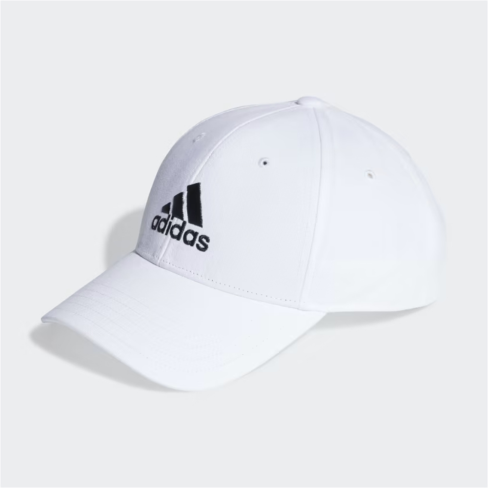 ADIDAS Cotton Twill Baseball Cap Unisex Καπέλο - Λευκό