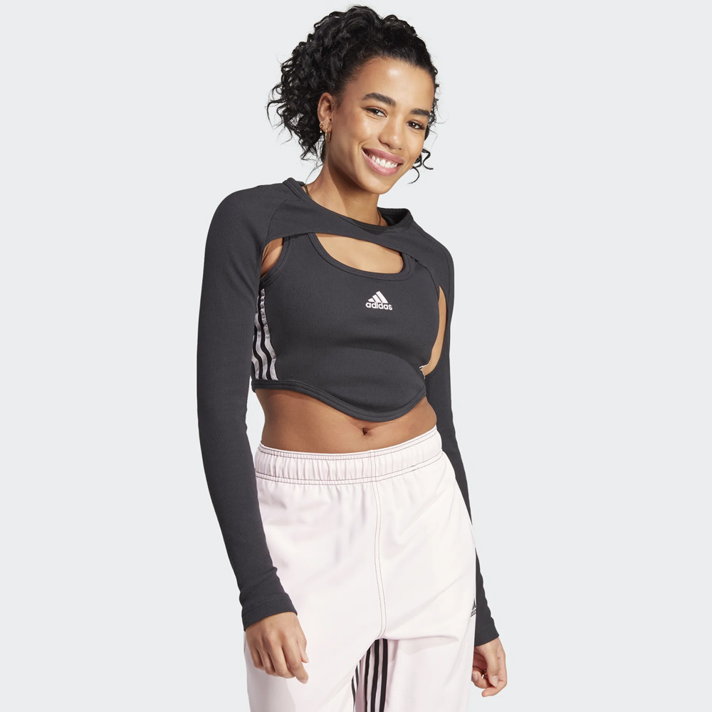 ADIDAS Dance 2 in 1 Top Γυναικείο Crop Top - 1