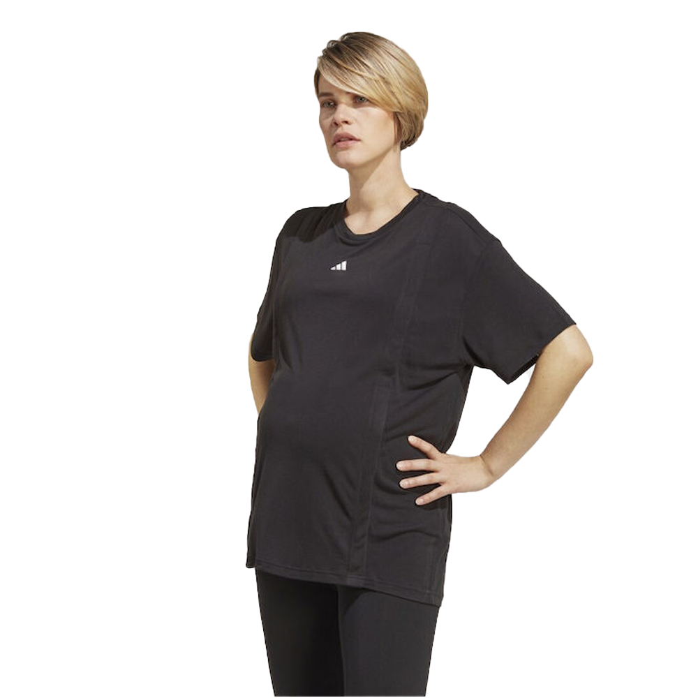 ADIDAS Aeroready Train Αθλητική Μπλούζα Εγκυμοσύνης - Μαύρο