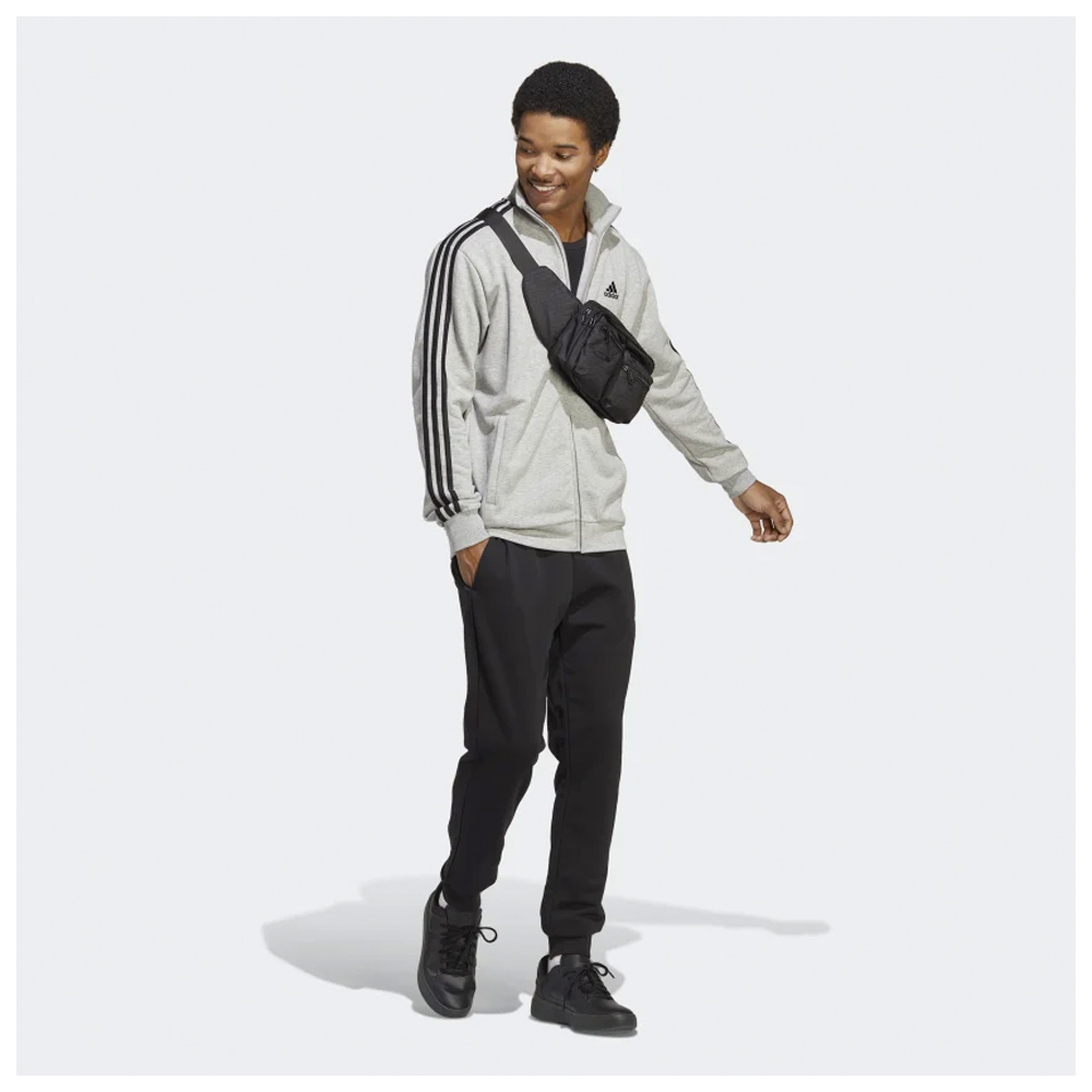 ADIDAS Basic 3-Stripes French Terry Track Suit Ανδρικό Σετ Φόρμα - Ζακέτα - 3