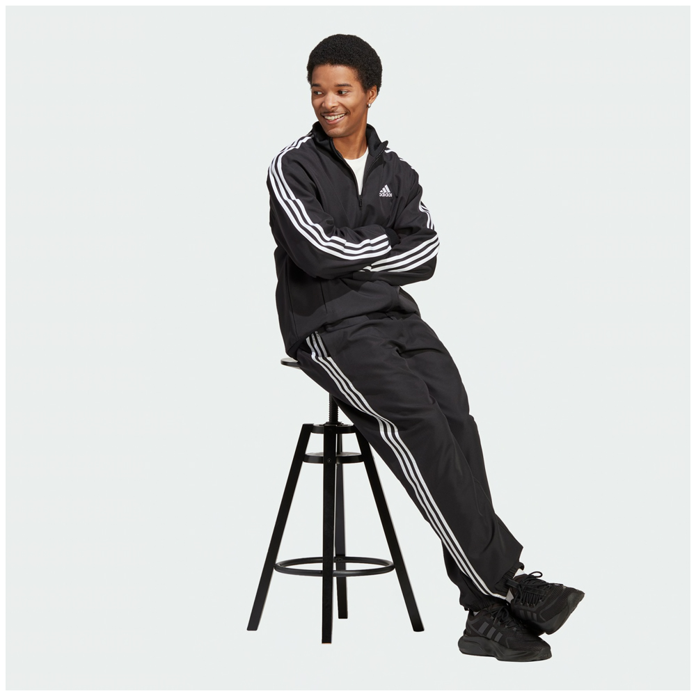 ADIDAS Men's 3-Stripes Woven Track Top Track Suit Ανδρικό Σετ Ζακέτα - Παντελόνι Φόρμας - 3