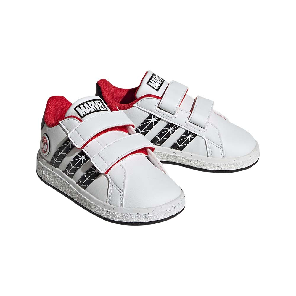 ADIDAS Grand Court x Marvel Spider-Man Παιδικά Sneakers με Σκρατς - 3