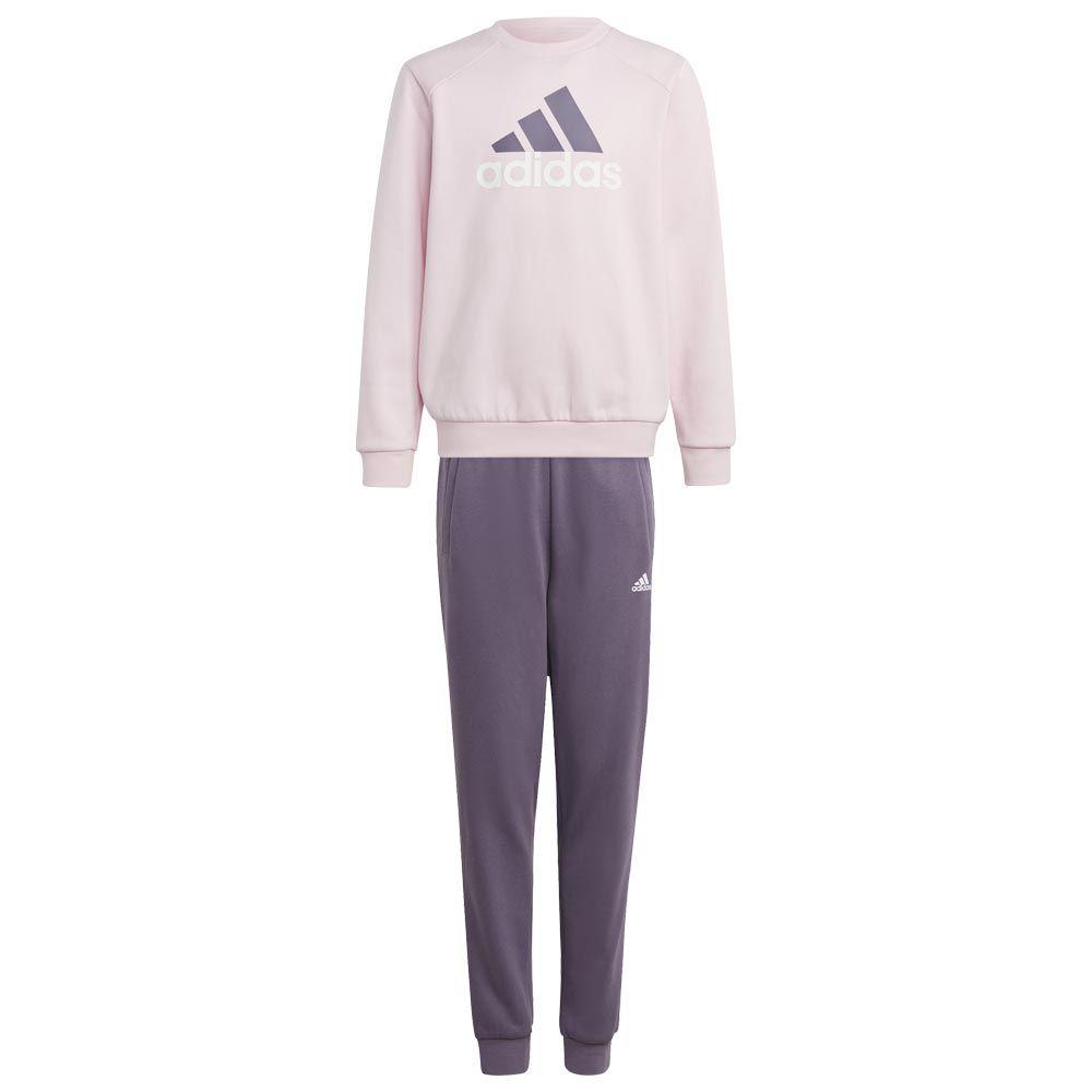 ADIDAS Sportswear Essentials Big Logo Fleece Παιδικές φόρμες σετ  - Ροζ