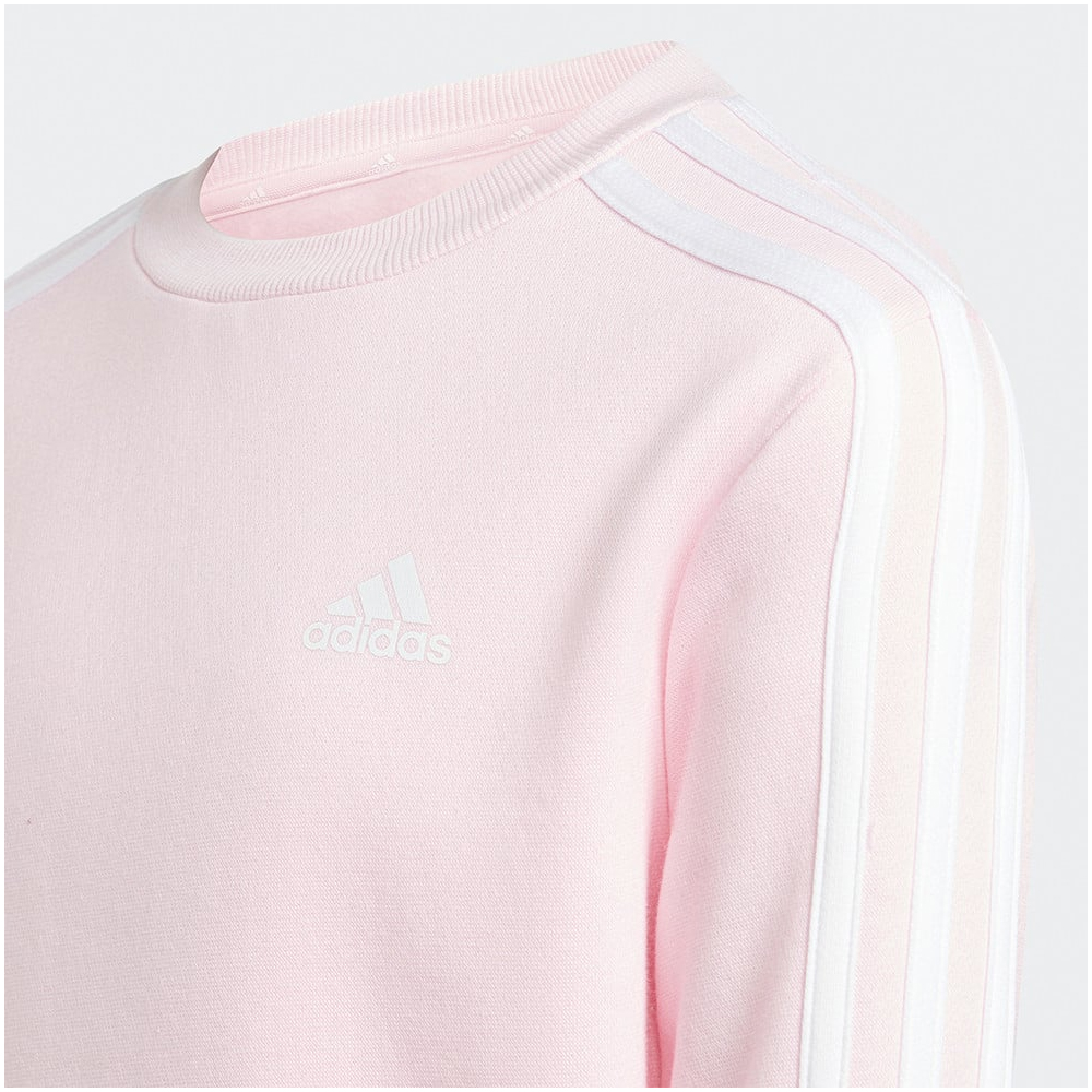 ADIDAS Lk 3-Stripes Fleece Sweatshirt Παιδικό Φούτερ - 3