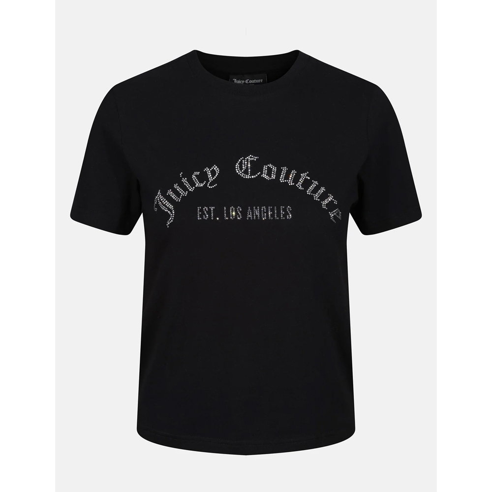 JUICY COUTURE Noah Arched Diamante T-Shirt Γυναικεία Μπλούζα με κοντό μανίκι - 3