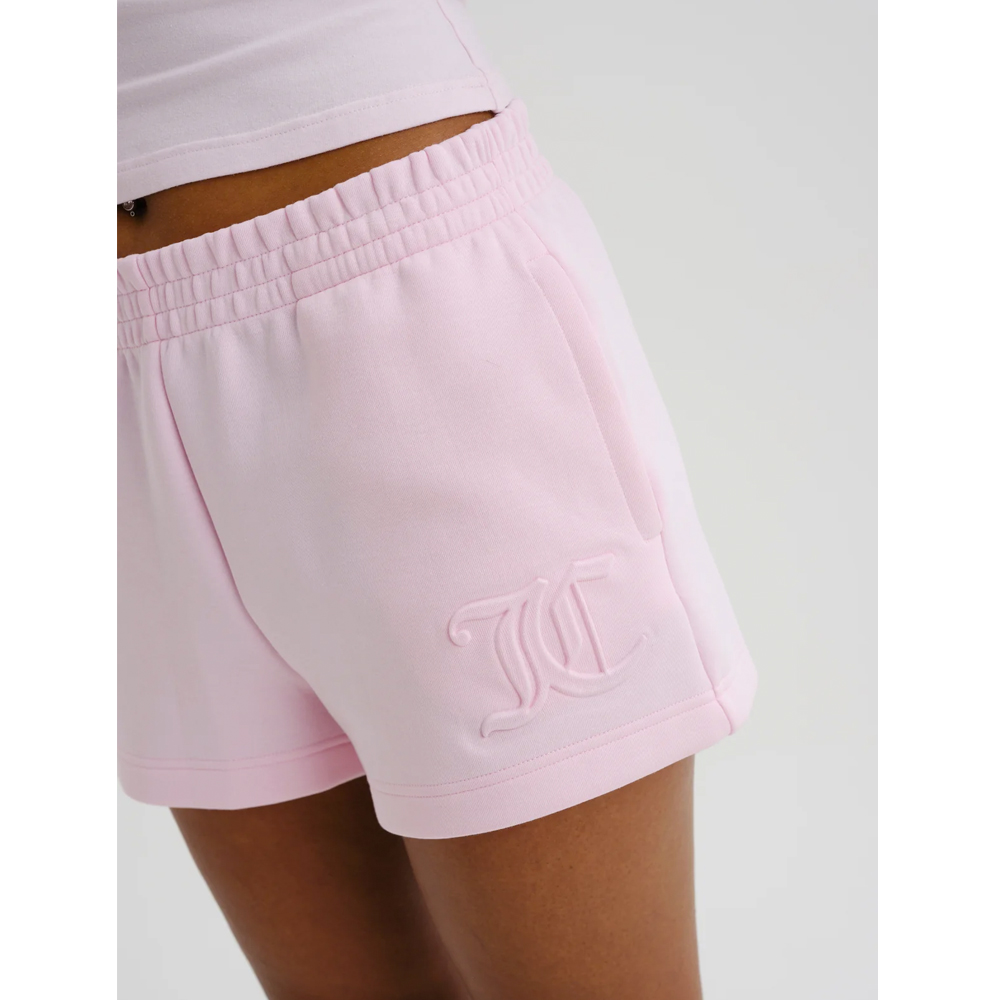 JUICY COUTURE Tamia Fleece Neoprene Short with embossed branding Γυναικείο Σορτς - 2