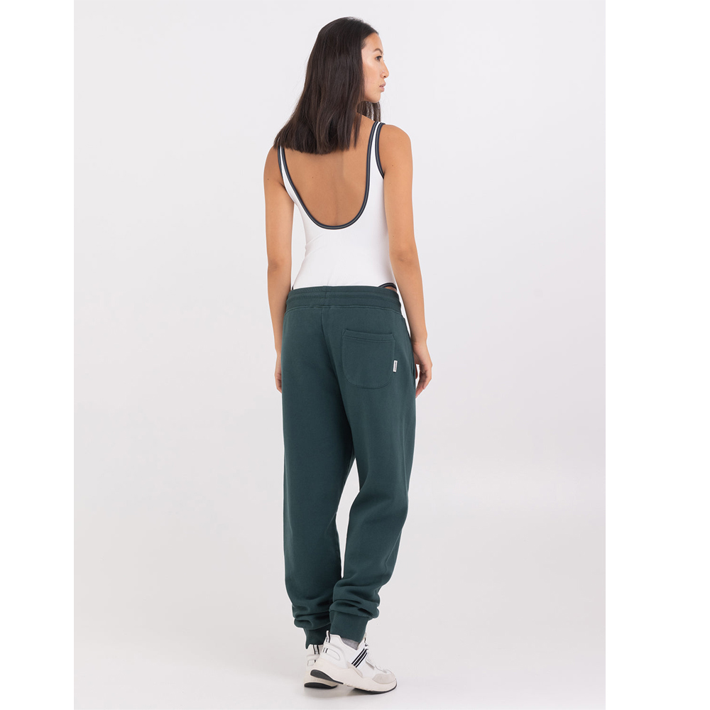 FRANKLIN & MARSHALL Agender jogger trousers with Arch letter embroidery Unisex Παντελόνι Φόρμας - 4