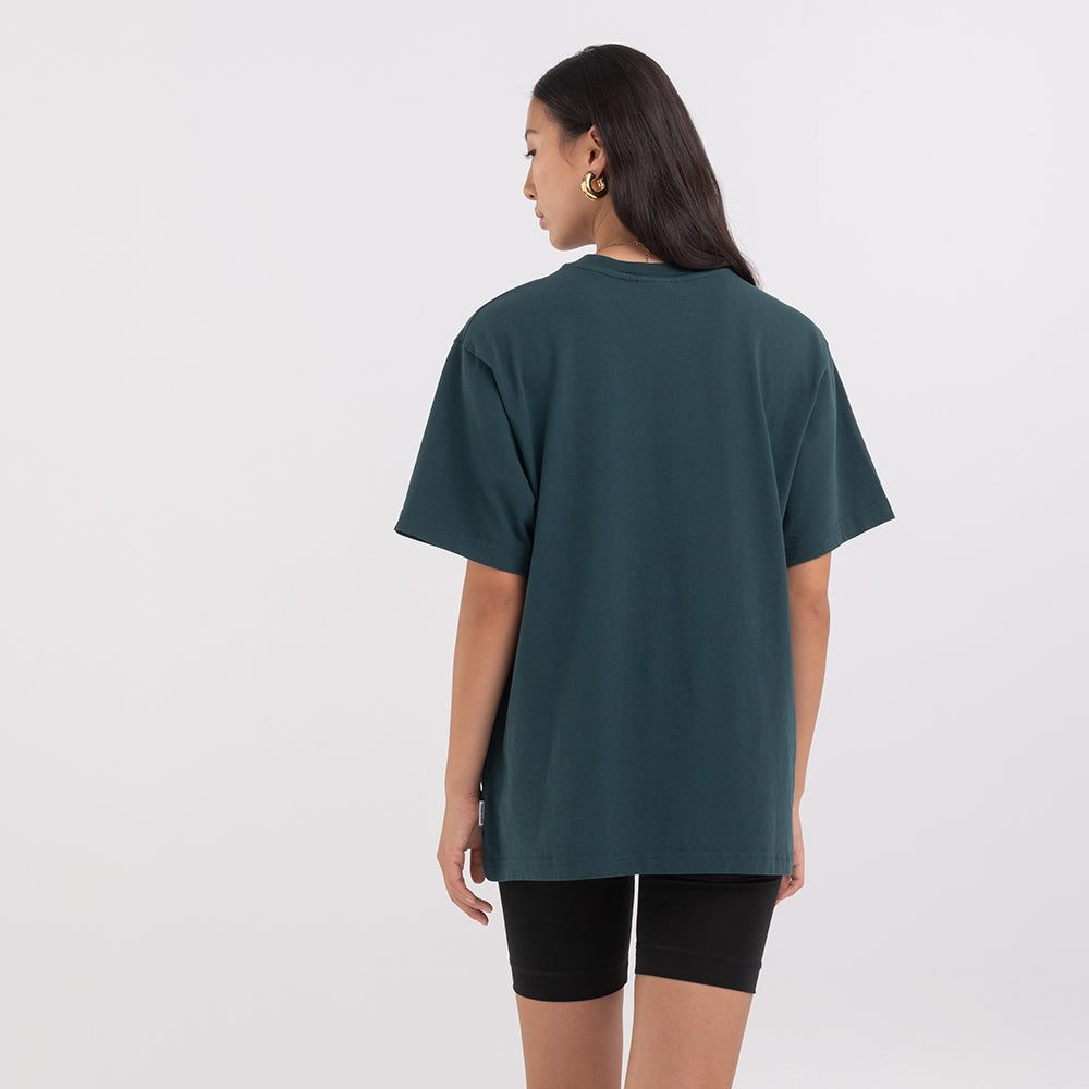 FRANKLIN & MARSHALL Agender jersey t-shirt with arch letter print Unisex T-Shirt - 4