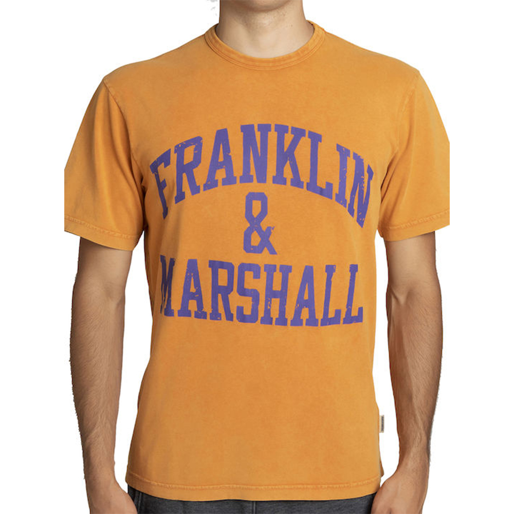 FRANKLIN & MARSHALL Ανδρικό T-shirt με Λογότυπο - 1