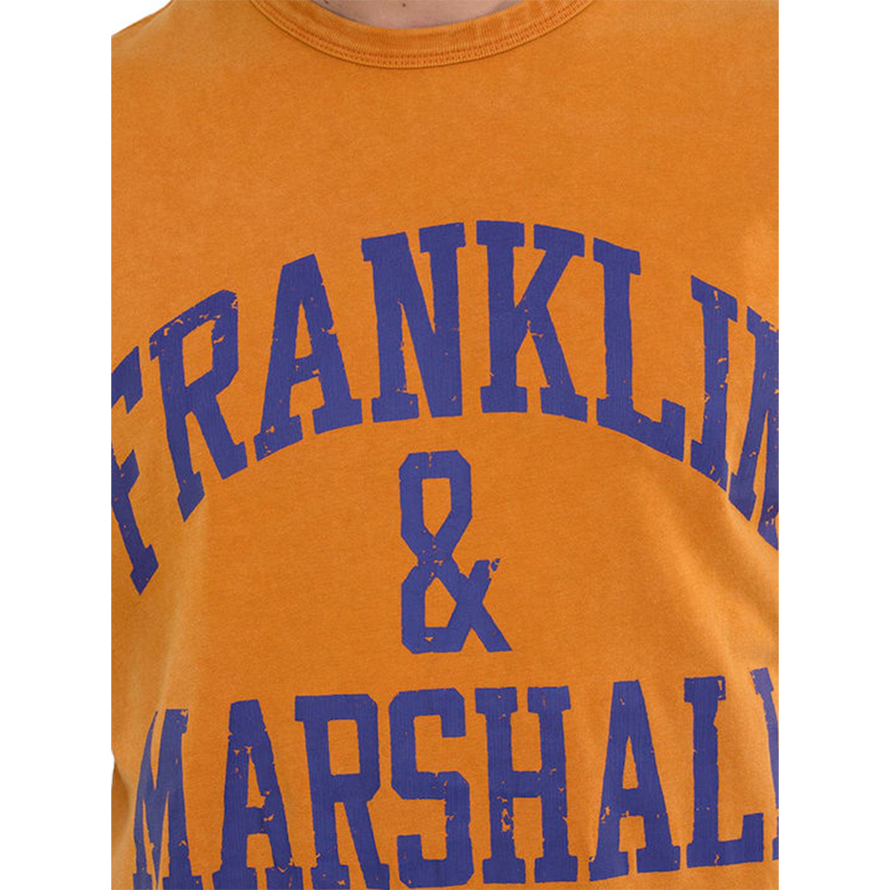 FRANKLIN & MARSHALL Ανδρικό T-shirt με Λογότυπο - 4