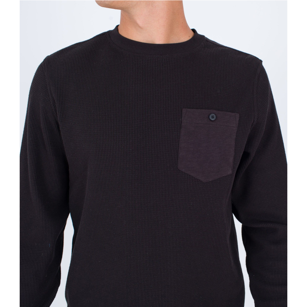 HURLEY Sweater men - Felton thermal Ανδρική Μακρυμάνικη Μπλούζα - 4