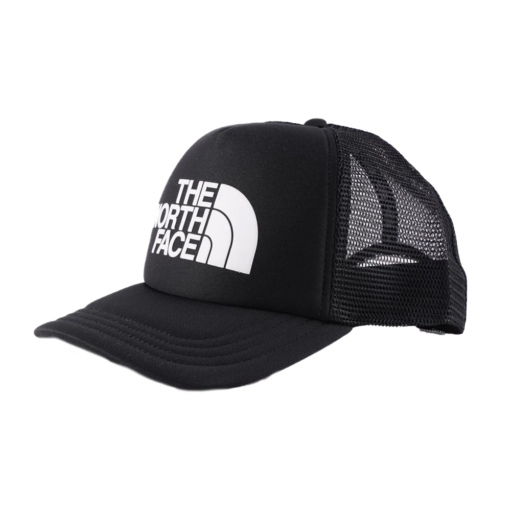 THE NORTH FACE Logo Trucker Cap Unisex Καπέλο Μαύρο - 2