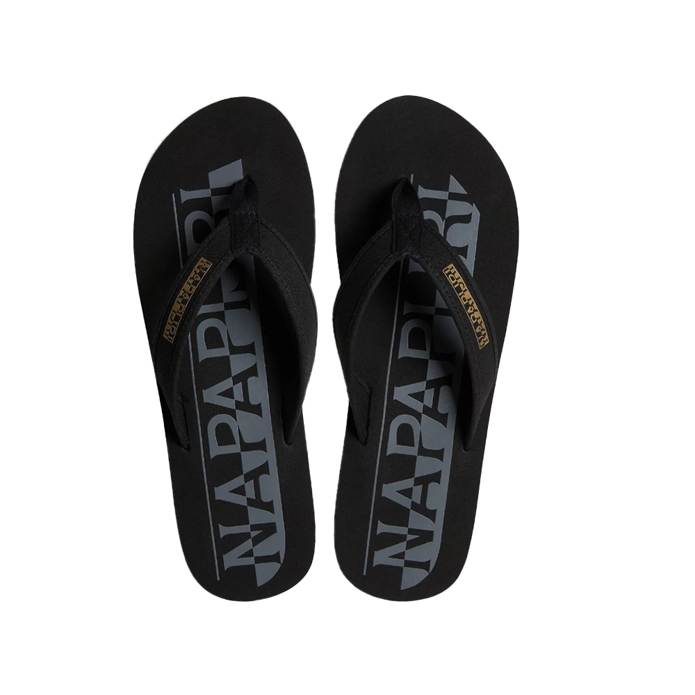 NAPAPIJRI Stick Flip-Flops Γυναικείες Flatform Σαγιονάρες - Μαύρο