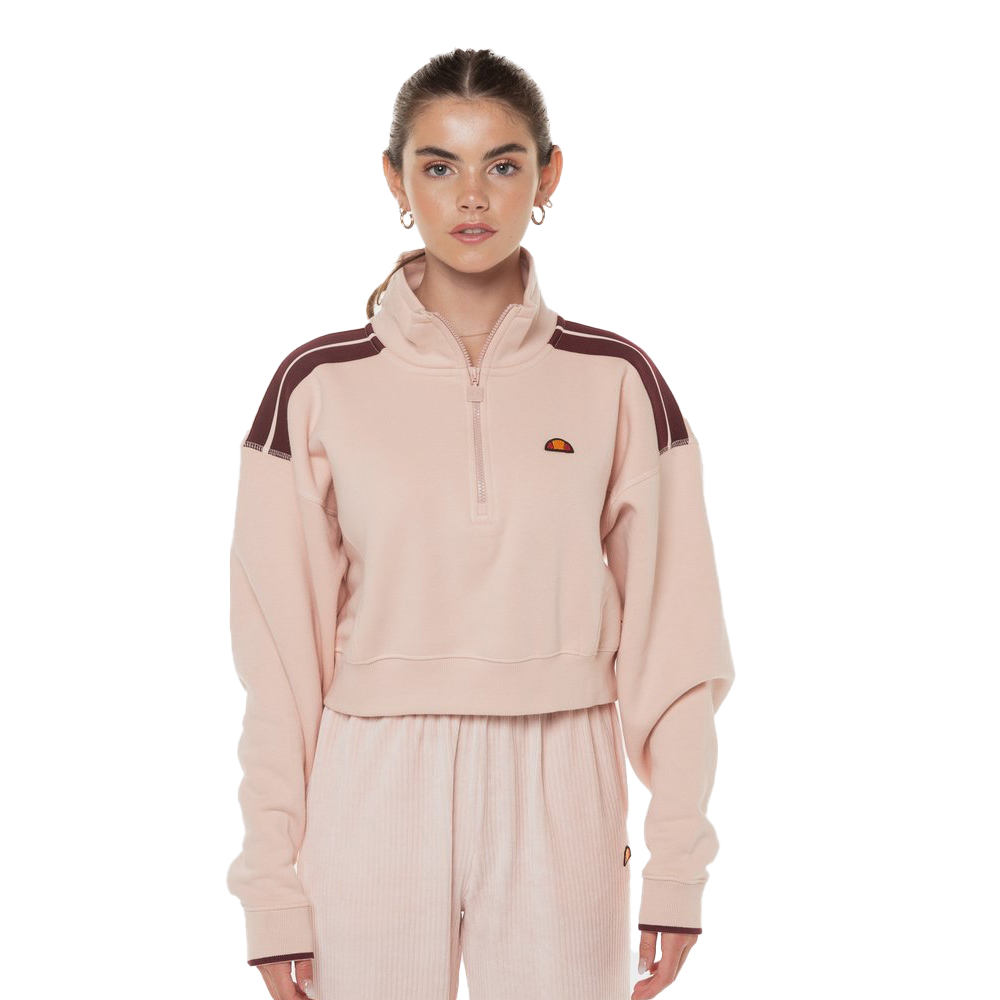 ELLESSE Innocenzo Crop Sweatshirt Γυναικείο Φούτερ - Ροζ